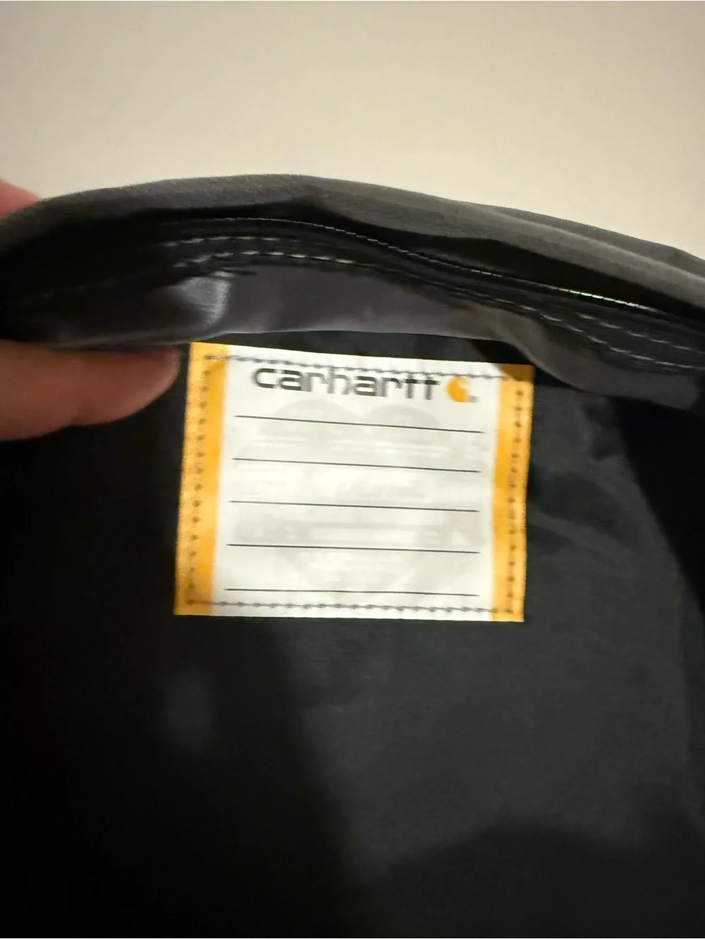 Carhartt Gray Backpack with Front Zip Pocket
